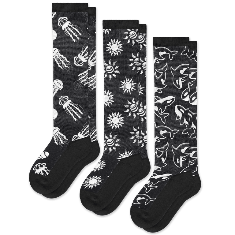 Darkside EasyStretch™ Socks 3-Pack Bundle