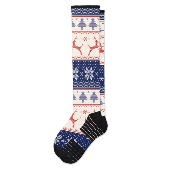 Deer Dance Compression Socks