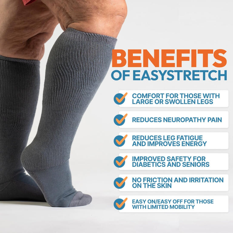 Tan EasyStretch™ Socks Bundle 6-Pack