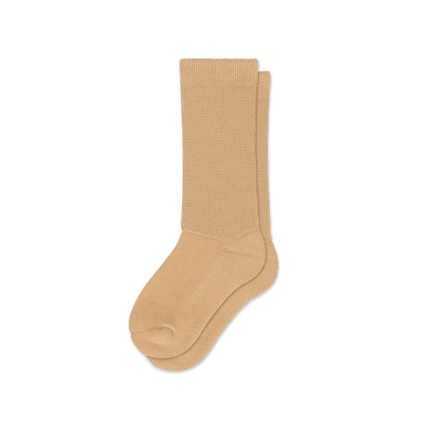Viasox Tan EasyStretch™ Socks side view
