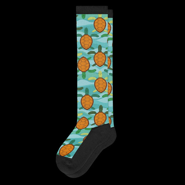 Turtle Time EasyStretch™ Diabetic Socks