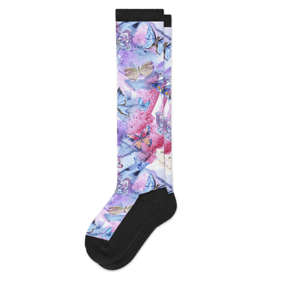 Viasox Butterfly EasyStretch™ Socks front view