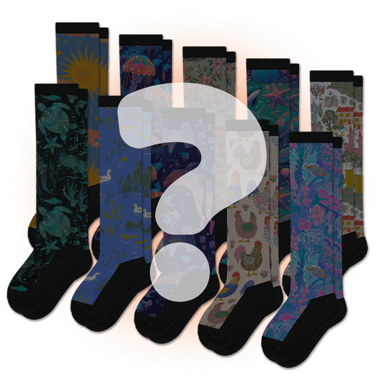 Viasox Mystery EasyStretch™ Socks Bundle 10-Pack