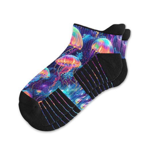 Electric Jellies Ankle Compression Socks