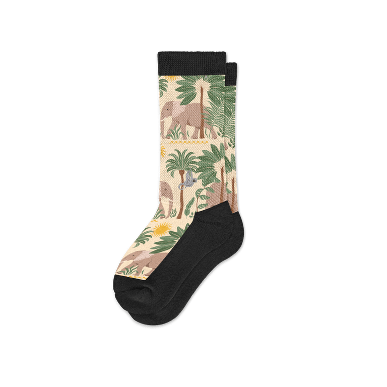 Elephant Safari EasyStretch™ Socks