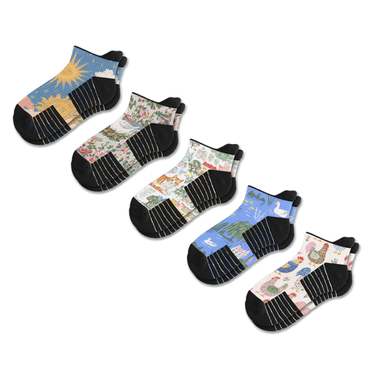 Fairytale Ankle Compression Socks 5-Pack Bundle