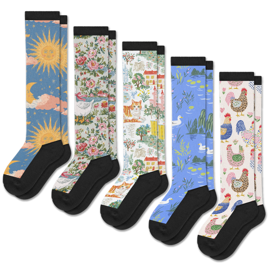 Fairytale EasyStretch™ Socks 5-Pack Bundle