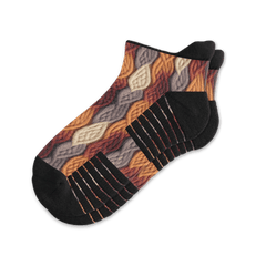 Fall Braids Ankle Compression Socks