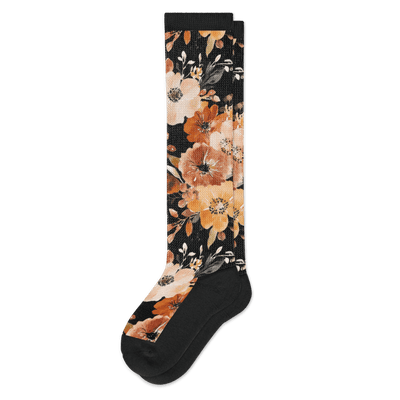 Fall Floral EasyStretch™ Socks