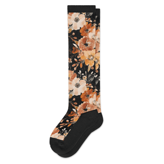 Fall Floral EasyStretch™ Socks
