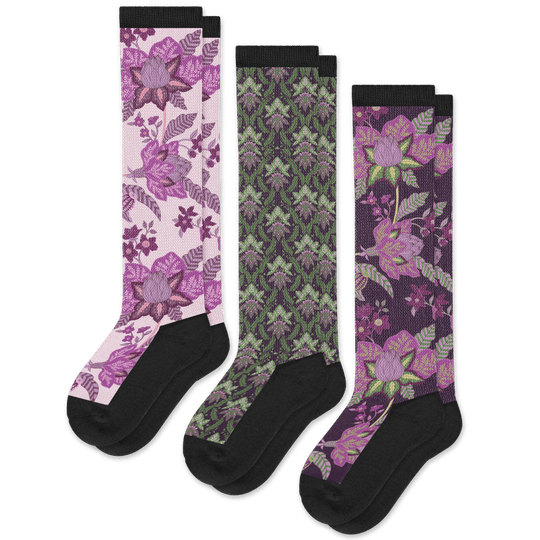 Tranquility EasyStretch™ Socks 3-Pack Bundle