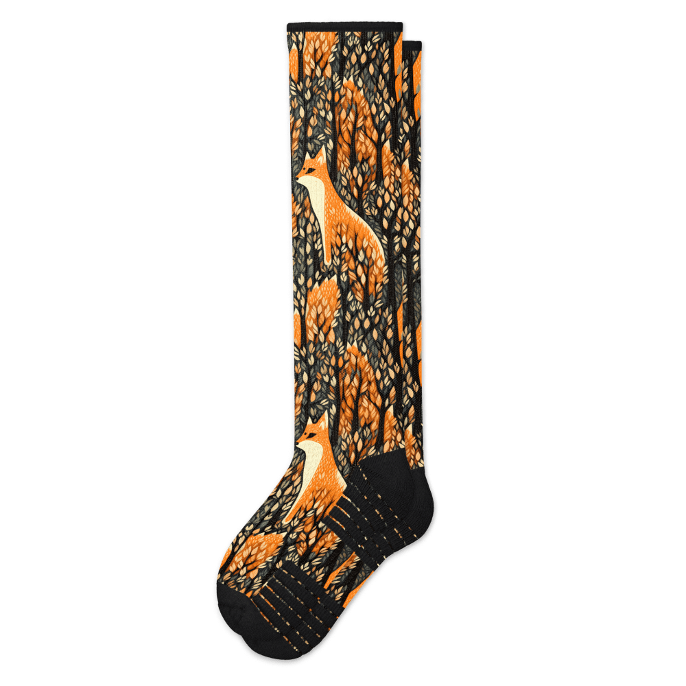 Fox Forest Compression Socks