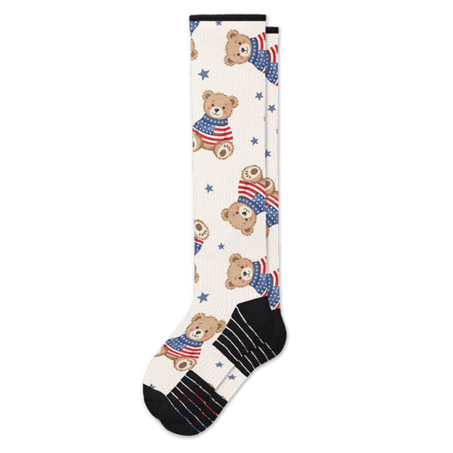 Freedom Bears Compression Socks