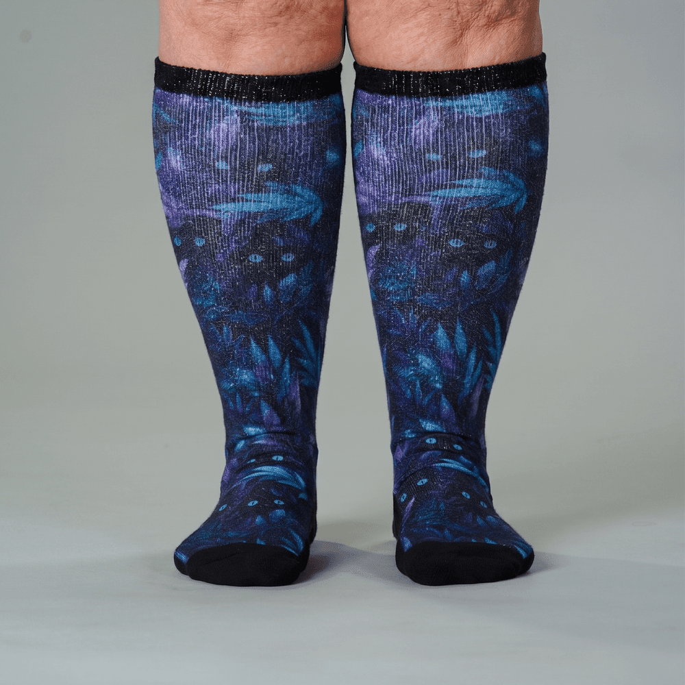 Viasox Cozy Cat EasyStretch™ Socks 5-Pack Bundle showcase image