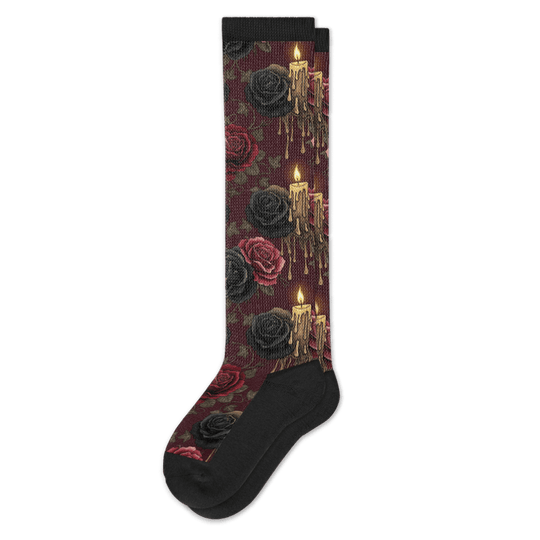 Gothic Rose EasyStretch™ Socks