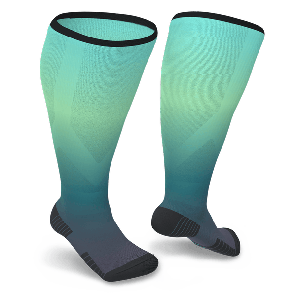 Green Glow Diabetic Compression Socks