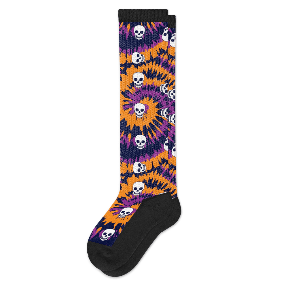 Halloween Tie Dye EasyStretch™ Socks
