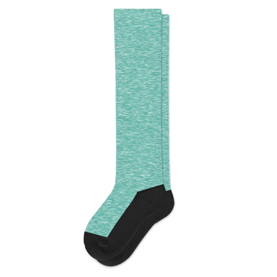 Heather Green EasyStretch™ Socks