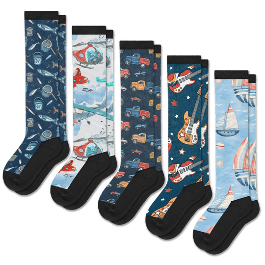 Hobby EasyStretch™ Socks 5-Pack Bundle