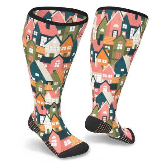 House Party Diabetic Compression Socks