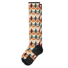Knitted Forest Compression Socks