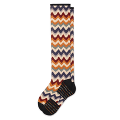 Knitted ZigZags Compression Socks