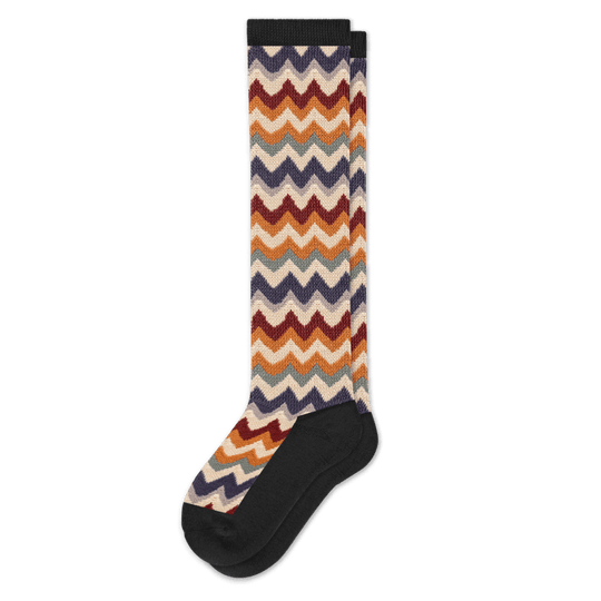 Knitted ZigZags EasyStretch™ Socks