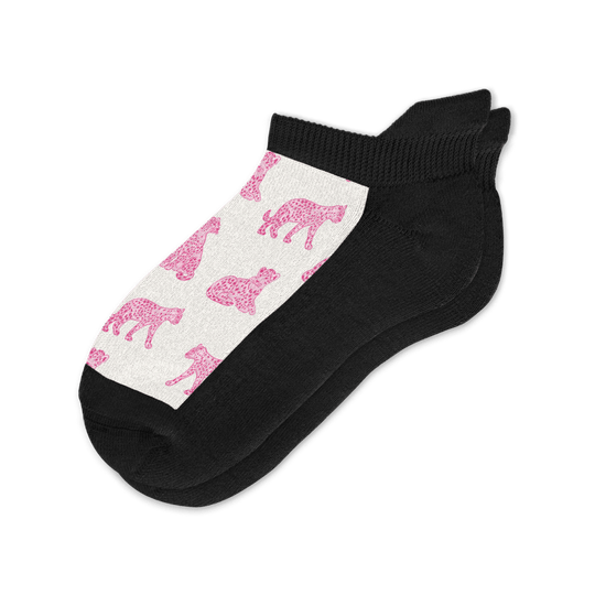 Lady Leopard Ankle Socks