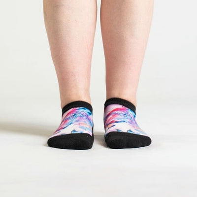 Viasox Butterfly Ankle Socks side view