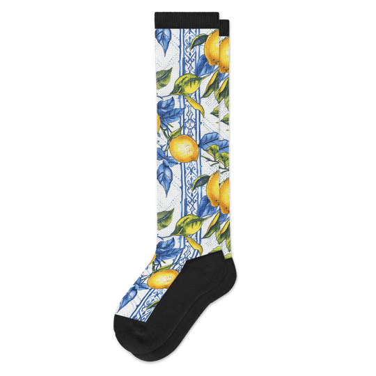 Lemon Zest EasyStretch™ Socks