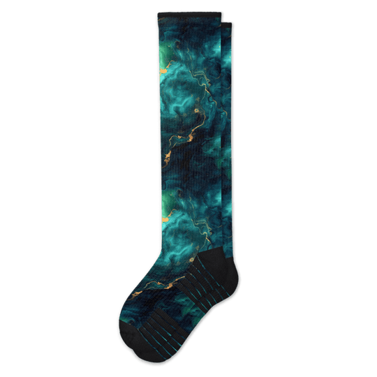 Viasox Malachite Compression Socks front view