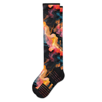 Viasox Midnight Lava Compression Socks front view