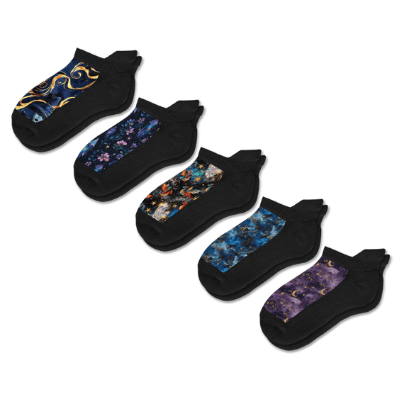 Mystical Ankle Socks 5-Pack Bundle
