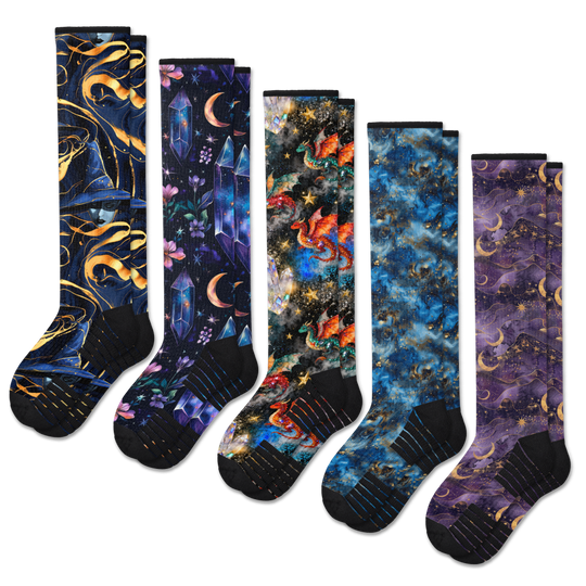 Mystical Compression Socks 5-Pack Bundle