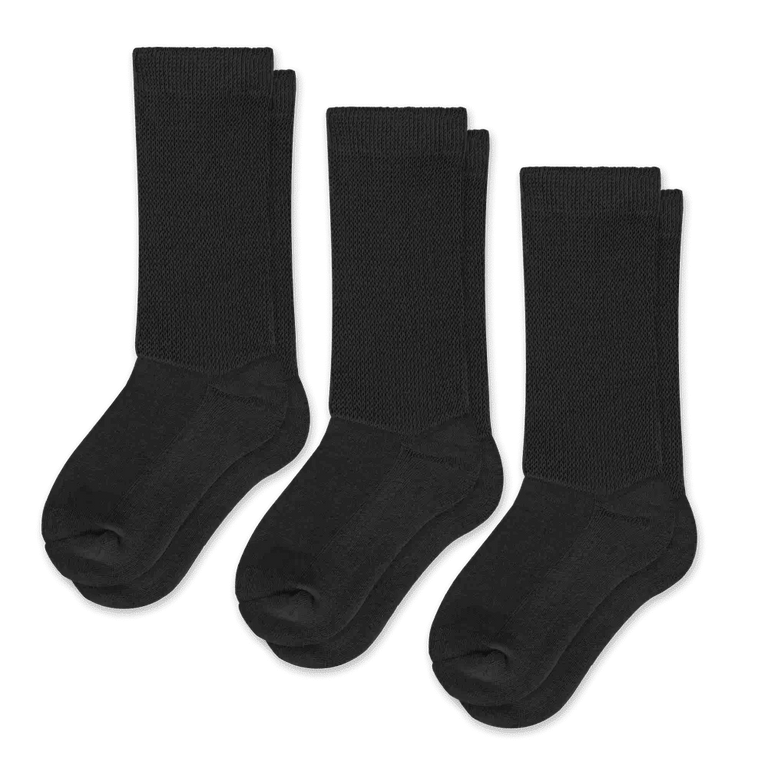 Black EasyStretch™ Socks