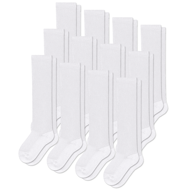 White EasyStretch™ Socks Bundle 12-Pack