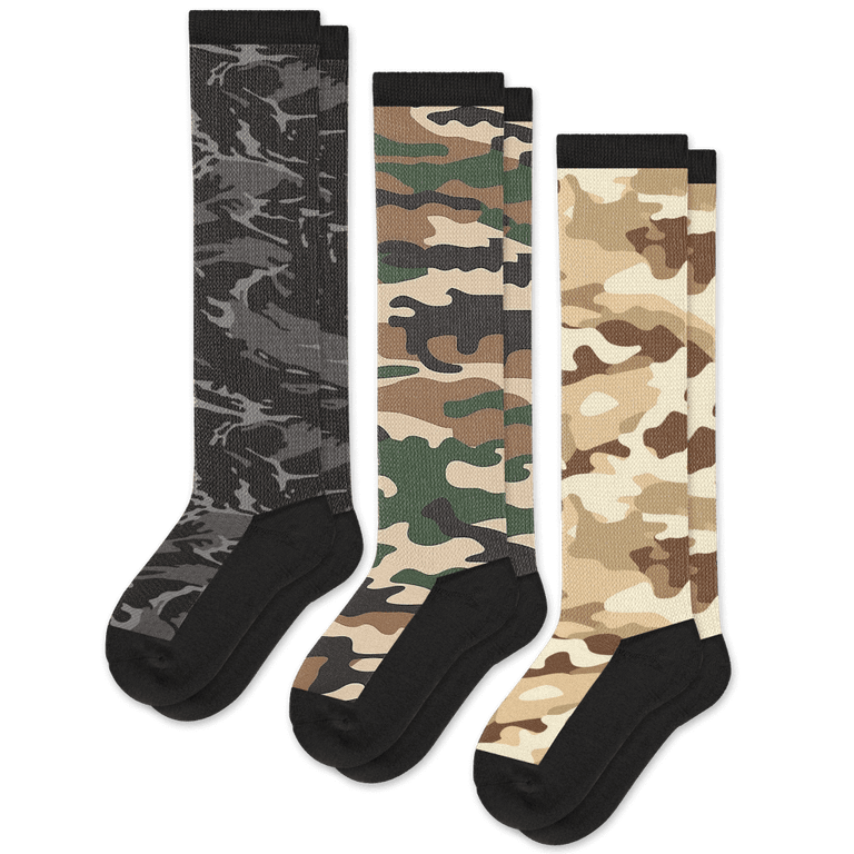 Army EasyStretch™ Socks 3-Pack Bundle From Viasox Flat View