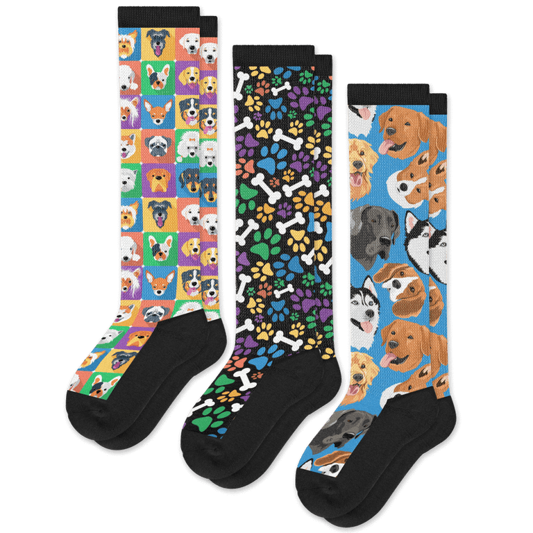 Bark EasyStretch™ Socks 3-Pack Bundle From Viasox Flat Views