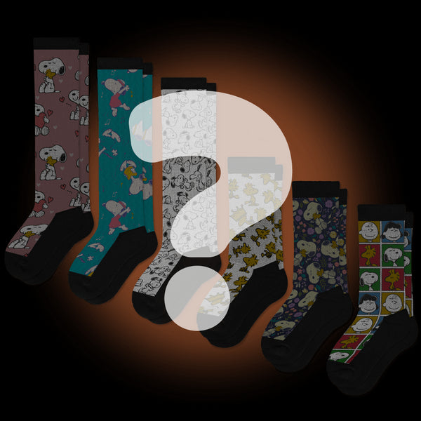 Mystery Peanuts EasyStretch™ Socks Bundle 6-Pack