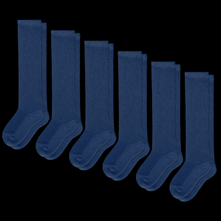 Navy Blue EasyStretch™ Diabetic Socks Bundle 6-Pack