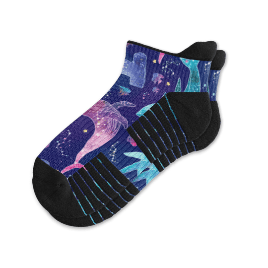 Ocean of Stars Ankle Compression Socks