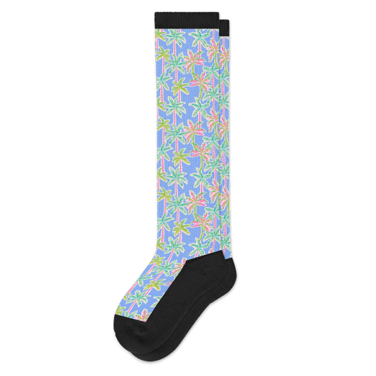 Pastel Palms EasyStretch™ Socks