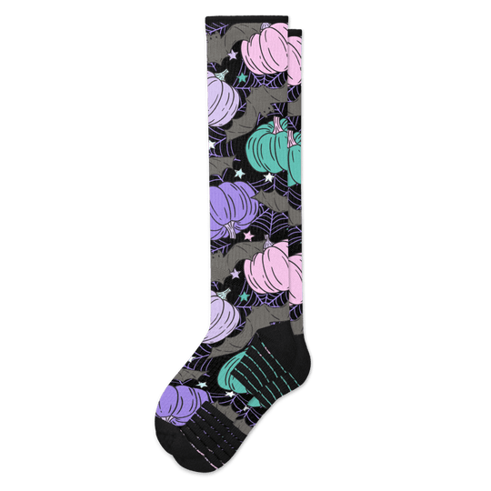 Pastel Patch Compression Socks