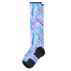 Pastel Reef Compression Socks
