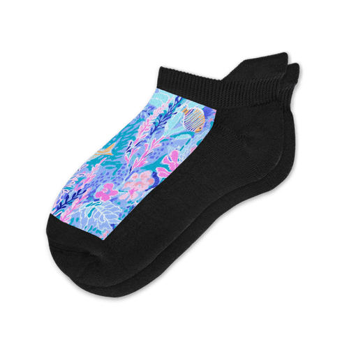Pastel Reef Ankle Socks