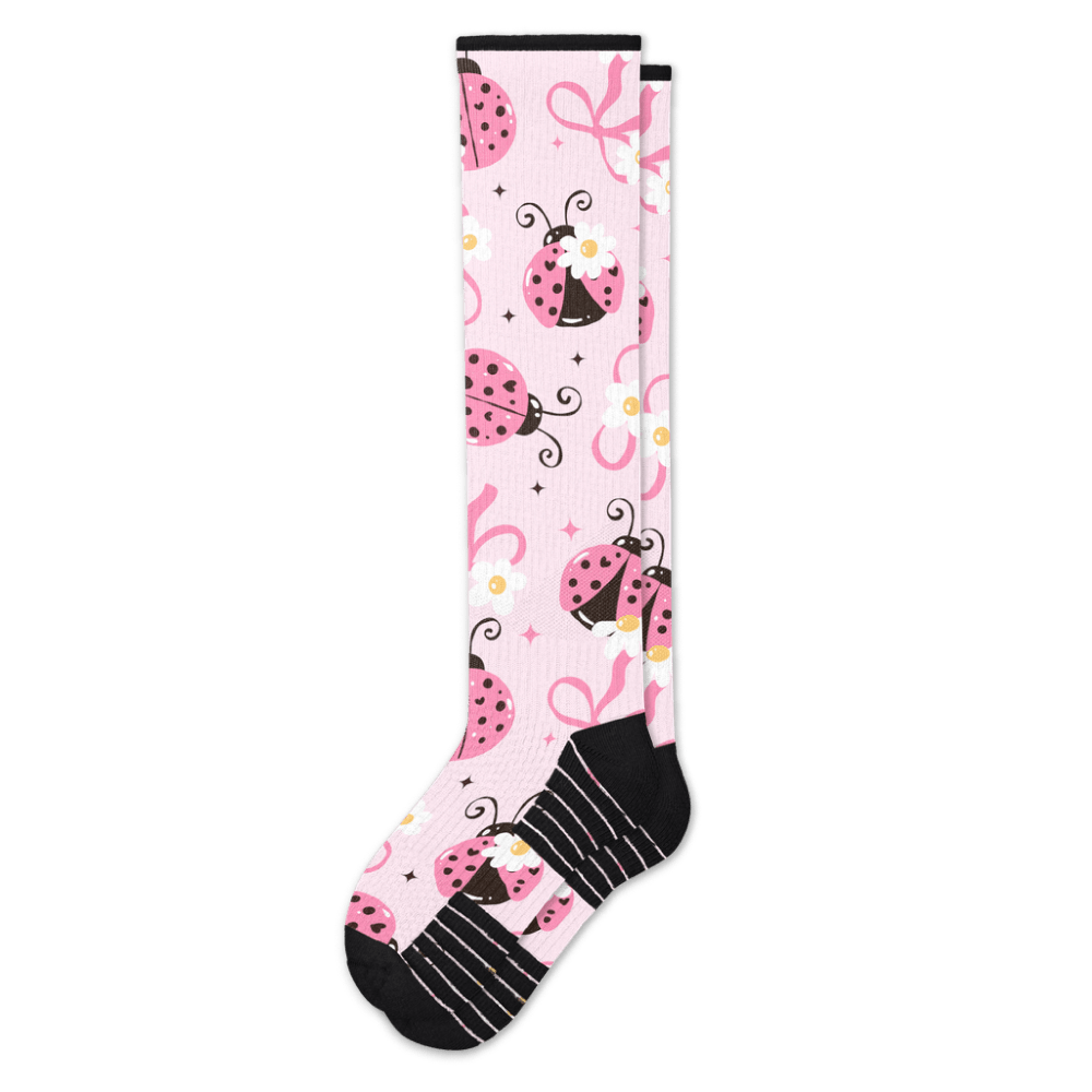 Pink Ladies Compression Socks