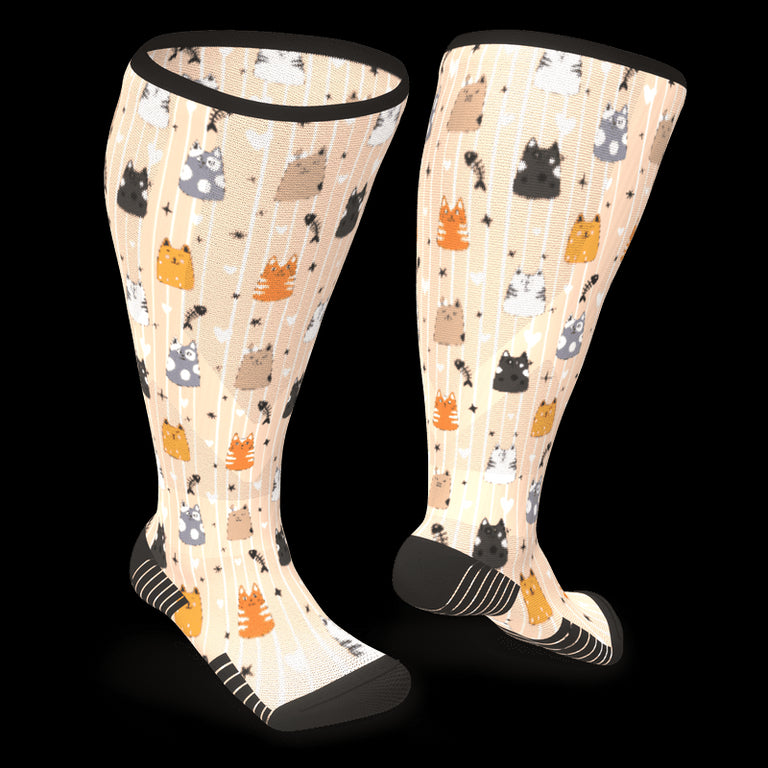 Funny cat socks