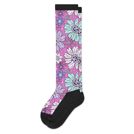 Pumpkin Petals EasyStretch™ Socks