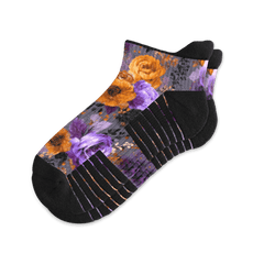 Purple Fantasy Ankle Compression Socks