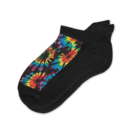 Rainbow Dye Ankle Socks